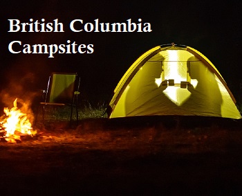 British Columbia Canada Campsites